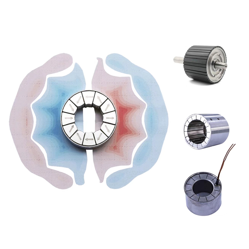 Nam châm linh kiện Halbach